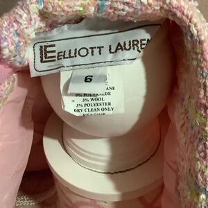 Elliott Lauren Pink Tweed Jacket